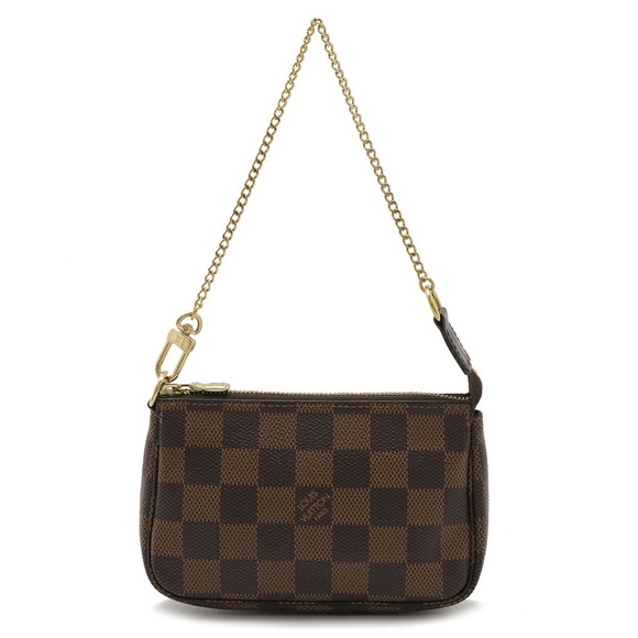 LOUIS VUITTON Damier Pochette Accessory Pouch Multi Chain N58009 - Picture 2 of 7